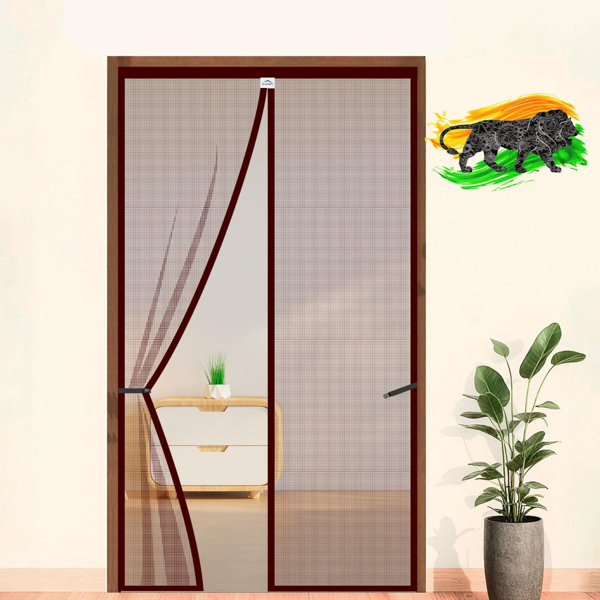 Magnetic Mosquito Net for Doors
